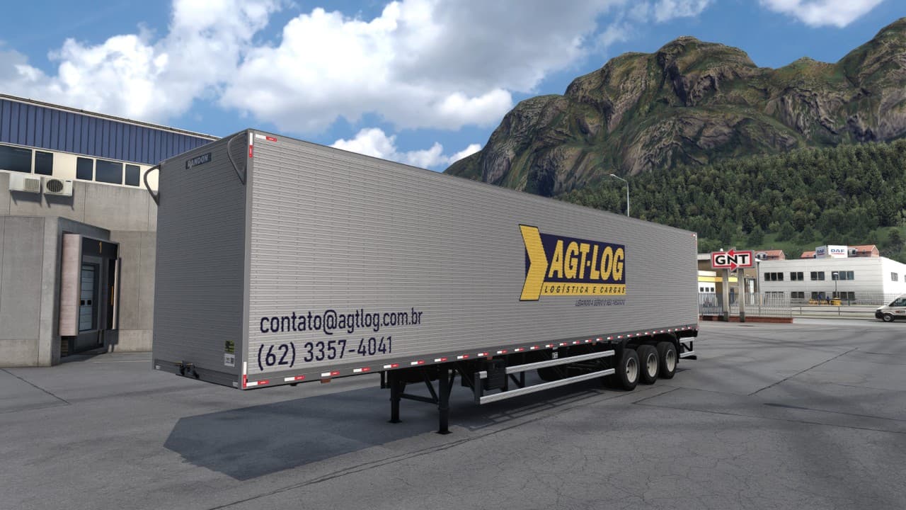 Skin AGT Log Pack 07 Baú Randon NewR AM29
