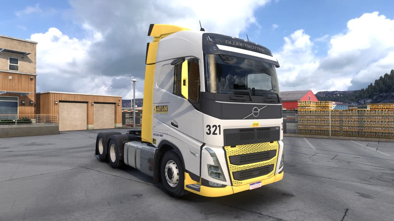 Skin AGT Log Volvo FH5/6 Tonho Nunes