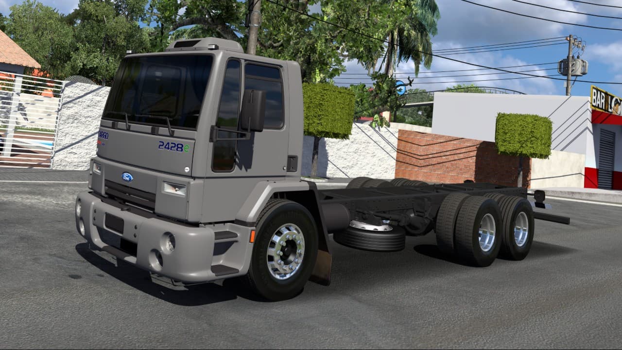 Ford Cargo 2428e no chassis