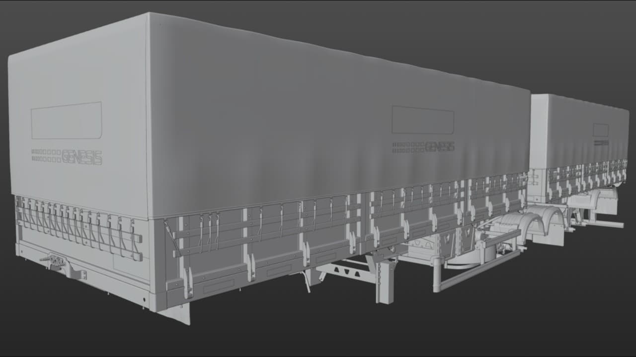3D Bitrem 7 Eixos Rodofort 2018