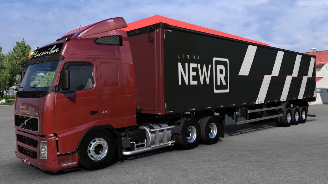 Conjunto Volvo FH12 + Sider Randon New R