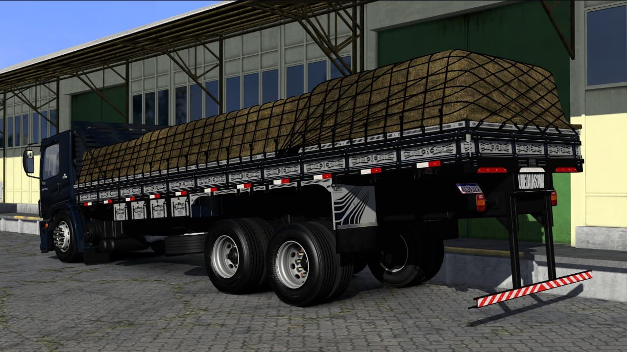 Cargas de Arroz para grade baixa truck/bitruck