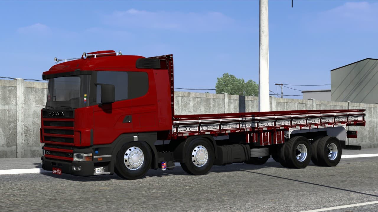 Scania 124 frontal bitruck
