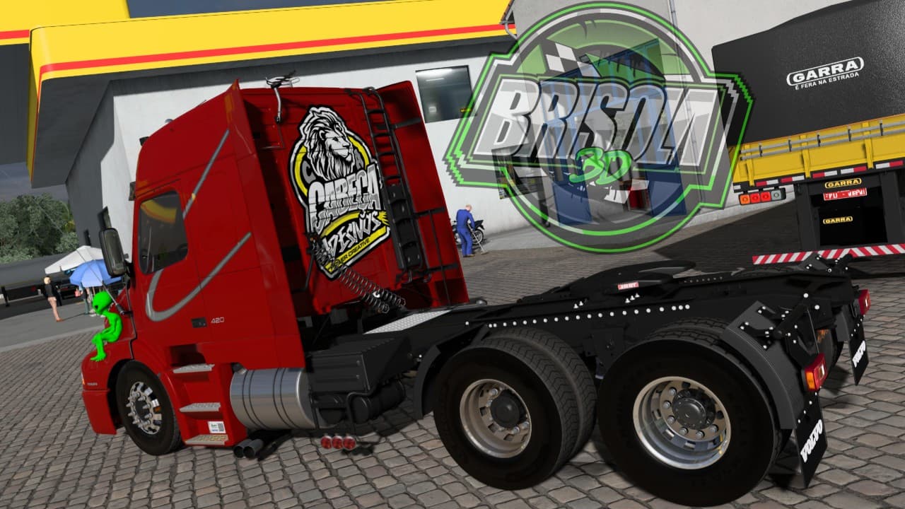 🚛🔥 VOLVO NH12 2006 — BRISOLA 3D 🔥🚛