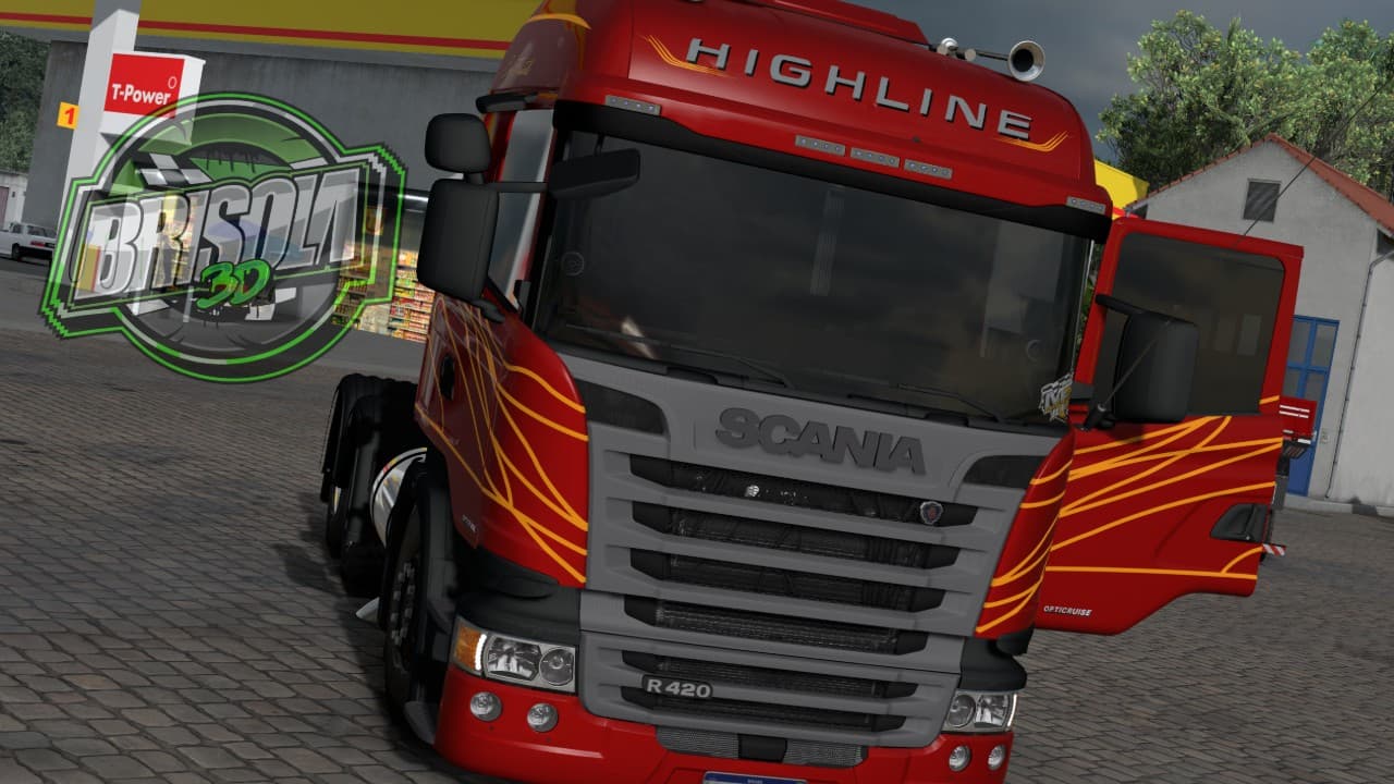 SCANIA R420 – Mod Standalone com Opcionais e Skins Exclusivas | Brisola 3D