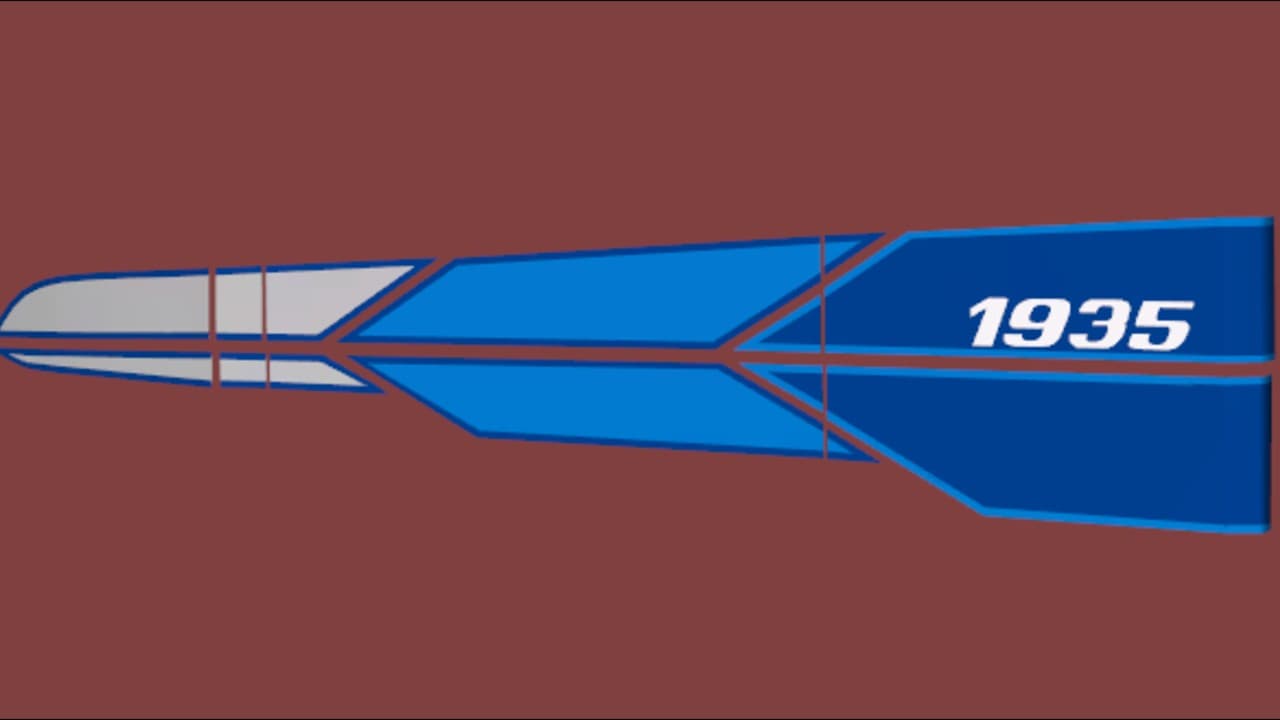 Faixa 1935LS e 1938LS modelada