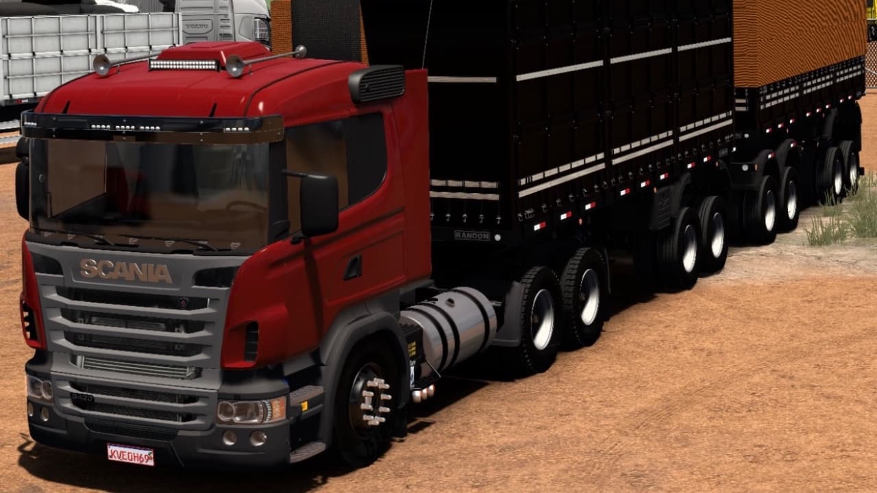 Scania g420 + 9 eixos curto