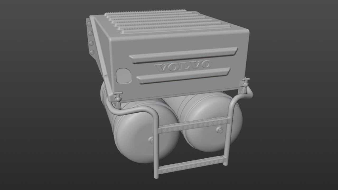 3D Caixa de Bateria FH3