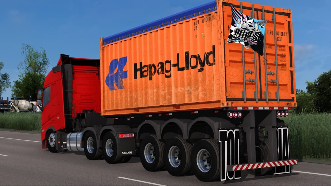 Porta Container 20 pes